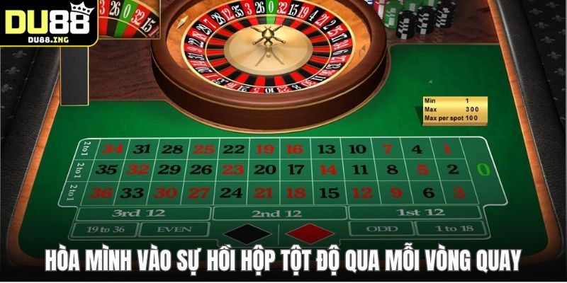 Hòa mình vào sự hồi hộp tột độ qua mỗi vòng quay