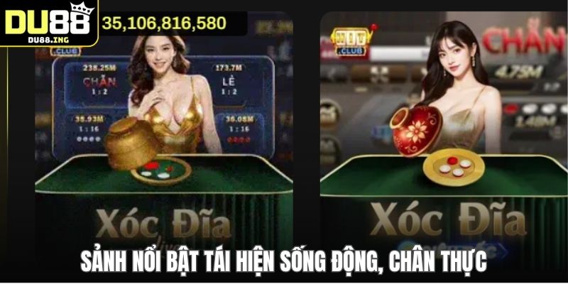 Sảnh nổi bật tái hiện sống động, chân thực